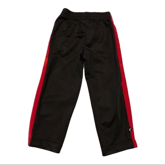 Jordan Black & Red Sweatpants - Picture 2 of 3